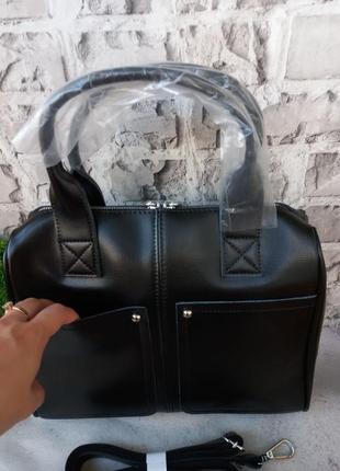 Жіноча шкіряна сумка4 фото