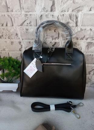 Жіноча шкіряна сумка8 фото