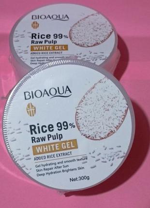 Увлажняющий гель с экстрактом риса bioaqua, 300 г1 фото