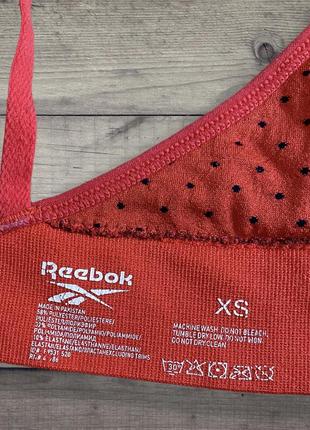 Спортивный топ reebok лиф лифчик бюстгальтер5 фото