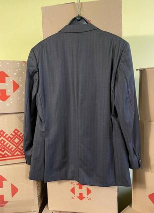 Чоловічий класичний вовняний костюм ermenegildo zegna gritti6 фото