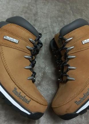 Ботинки весна-осень кожа мал. 33р. timberland индонезии6 фото