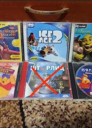 Cd-диски з дитячими іграми2 фото