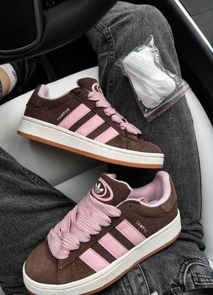 Adidas campus 00s brown pink