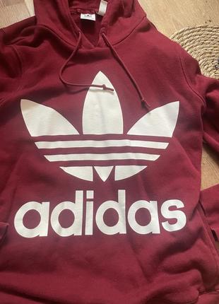 Свитшот adidas #толстовка с капюшоном adidas #худи2 фото