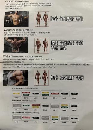 Доска для отжима с трубчатыми эспандерами