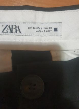 Брюки мужские zara 46 р-р.7 фото