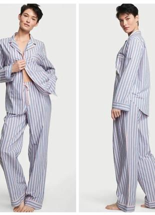 Victoria´s victorias secret виктория сикрет пижама, костюм для сна cotton long pajama set