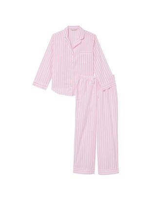 Victoria´s victorias secret виктория сикрет пижама, костюм для сна cotton long pajama set3 фото