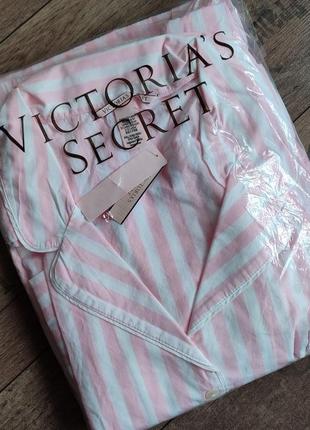 Victoria´s victorias secret виктория сикрет пижама, костюм для сна cotton long pajama set4 фото