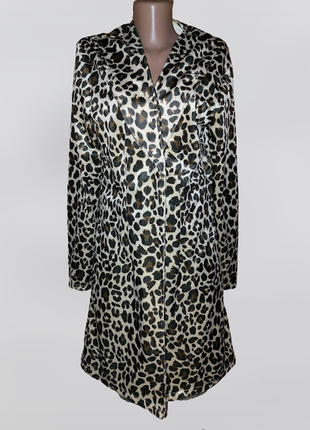 💛💛💛новий (сток) леопардовий жіночий кардиган, легке пальто oeko-tex💛💛💛