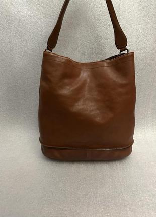 Longchamp 3d коричнева сумка через плече4 фото
