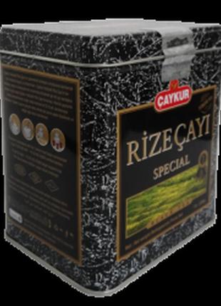 Чорний турецький чай- caykur rize special  специальный сорт 200г.