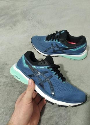 Кросівки бігові жіночі asics gt-1000 7 1012a030, оригінал, 39р, 24,5см