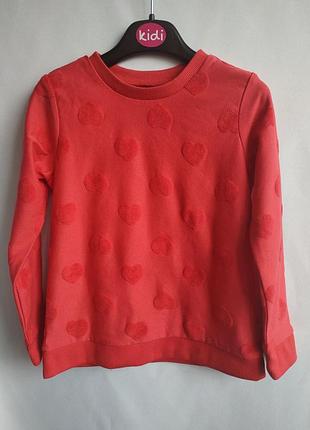 Детский свитшот для девочки 5-6 лет c&a palomino германия размер 116