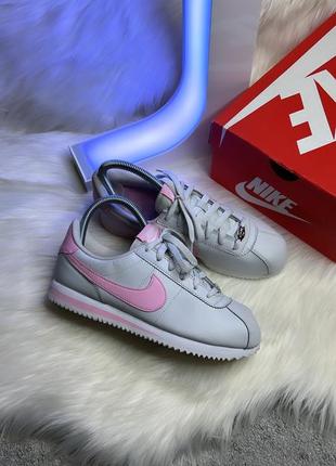 Жіночі шкіряні кросівки nike cortez оригінал