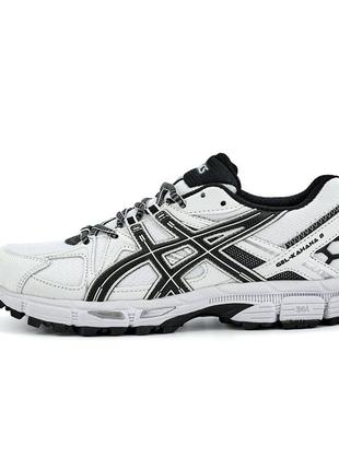 Asics gel-kahana 8 white black6 фото