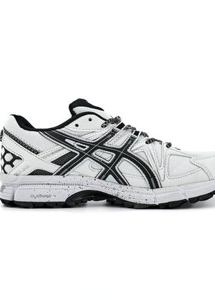 Asics gel-kahana 8 white black5 фото