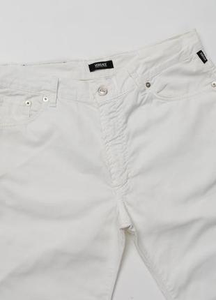 Versace vintage white jeans&nbsp;&nbsp;женские джинсы4 фото