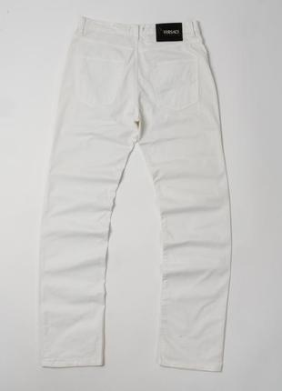 Versace vintage white jeans&nbsp;&nbsp;женские джинсы6 фото