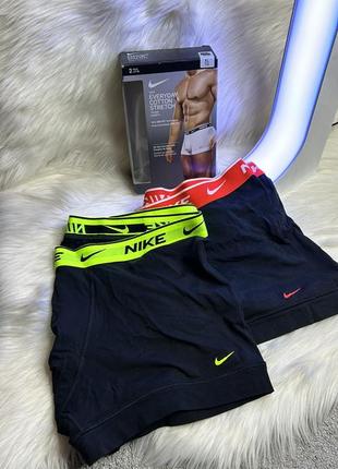 Мужские боксеры трусы транки nike trunk 2pack