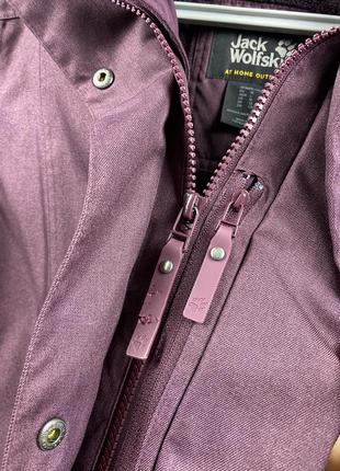 Женская утепленная куртка jack wolfskin texapore park avenue jacket5 фото