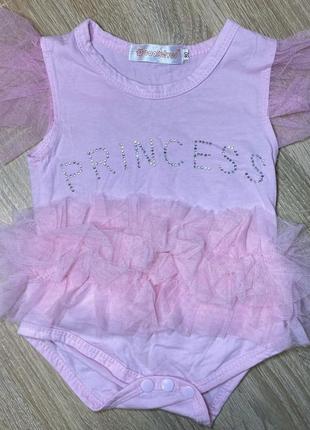 Платье-боди принцесса