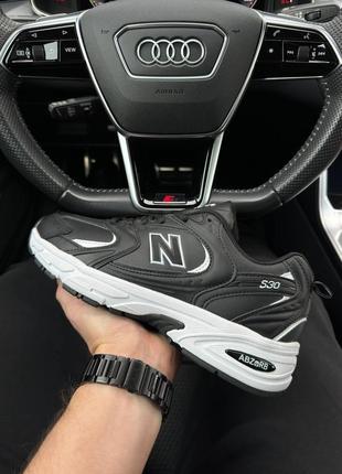 Чоловічі кросівки new balance 530 m black white