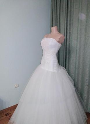 Весільна сукня біла р. 46-48
