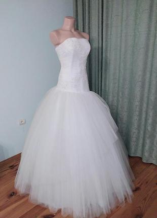 Весільна сукня біла р. 46-48