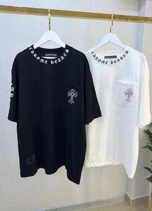 Футболка в стиле chrome hearts
