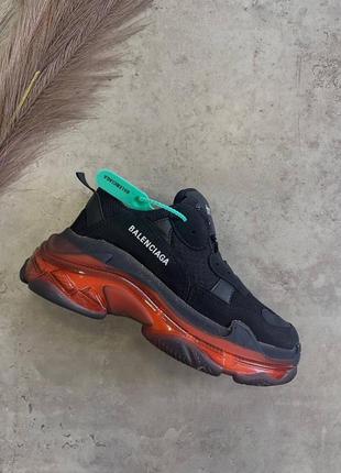 Женские кроссовки balenciaga triple s clear8 фото