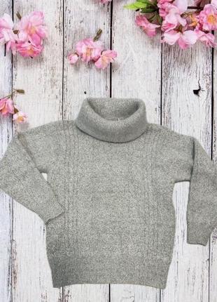 Ангорова кофта жіноча сіра