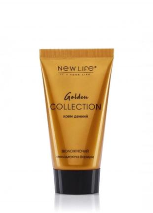 Крем денний зволожуючий golden collection new life