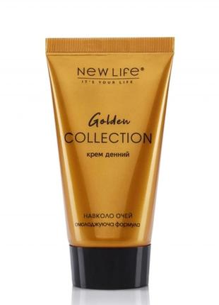 Крем вокруг глаз дневной golden collection

new life