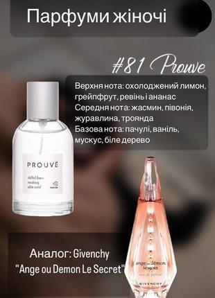 Духи prouvé#81 (20%концентрация)