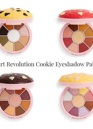 Набор из двух палеток i heart revolution coockie eyeshadow palette