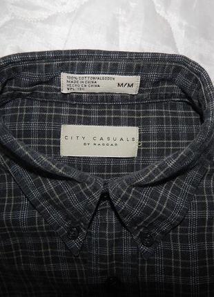 Чоловіча тепла сорочка з довгим рукавом city casuals р.48-50 106rtx (тільки в зазначеному розмірі, 1 шт.)6 фото