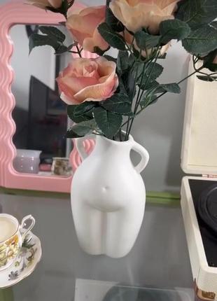 Стильная ваза женский бюст, ваза женское тело, ваза женская фигура3 фото