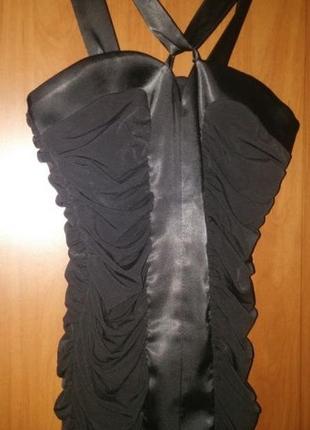 Жіноча чорна вечірня сукня