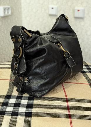 Италия  сумка кожаная шоппер новая сумка вместительная сумка италия люкс бренда5 фото