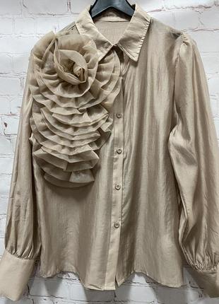 Шикарная стильная итальянская блузка 😍 италия 🇮🇹