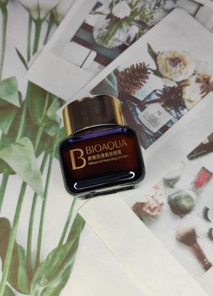 Нічний крем навколо очей bioaqua delicate and moisturizing eye cream3 фото