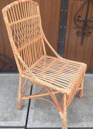 Крісло плетене з лози | плетене крісло для дачі | садове крісло плетене2 фото