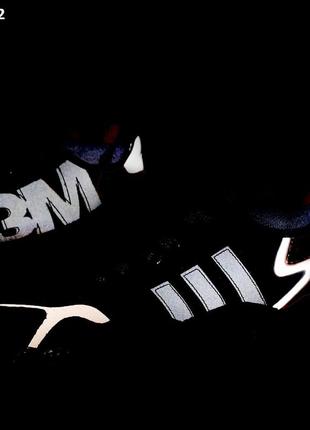 Кроссовки adidas nite jogger boost 3m серо-черные7 фото