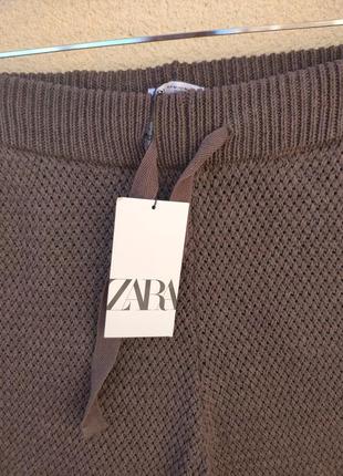 Штани, брюки  трикотажні zara оригінал4 фото