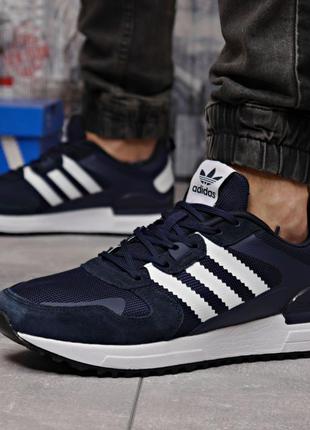 Кросівки adidas zx 700 синьо-білі