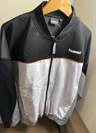 Hummel спортивная кофта унисекс оверсайз новая оригинал1 фото