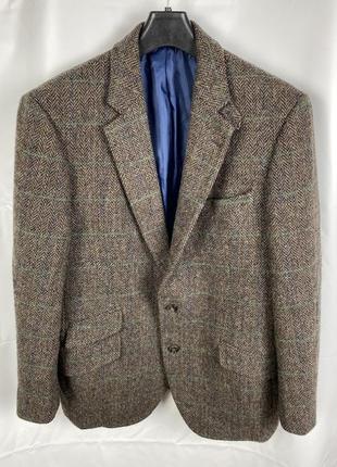 Пиджак шерстяной harris tweed sartorial