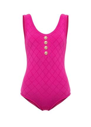 Боди из визкозы balmain. оригинал.